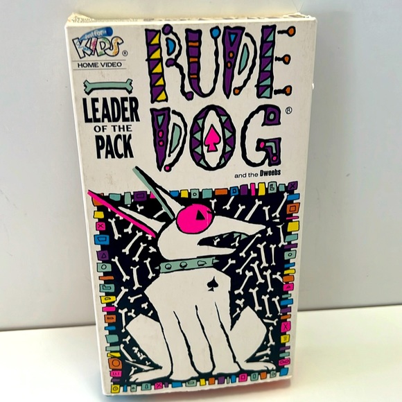 Vintage Rude Dog and the Dweebs. Leader of the Pack VHS - Picture 1 of 2